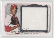 2012 Museum Collection Momentous Material Jumbo Relics 33/50 Aroldis Chapman 0lm