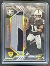 2023 Panini Limited Tre Tucker Unlimited Potential RC Jersey Gold Spotlight #/75