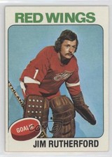 1975-76 Topps Jim Rutherford #219 0m8e
