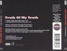 NEW FOUND GLORY TRUTH OF MY YOUTH/ALL DOWNHILL FROM HERE NEW CD