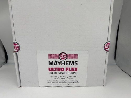 Mayhems - Premium Soft Tubing - Ultra Flex PVC - 13mm ID x 19mm OD, 3m Length