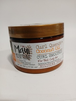 Maui Moisture Curl Quench + Coconut Oil Hydrating Curl Smoothie, Creamy Silicone