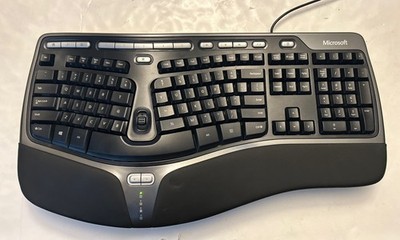 Microsoft Natural Ergonomic Keyboard 4000 v1 1048 KU-0462 - Great Condition EUC