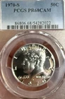 1970-S Kennedy Half Dollar PCGS PR68CAM Proof Silver 50C CAMEO