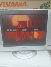 Sylvania SSL 15D5 15 LCD TV DVD Player With Remote Box Retro Gaming