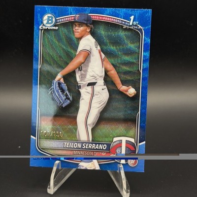 2025 Bowman Chrome - Prospects Teilon Serrano #BCP-188 Blue Wave Refractor /150