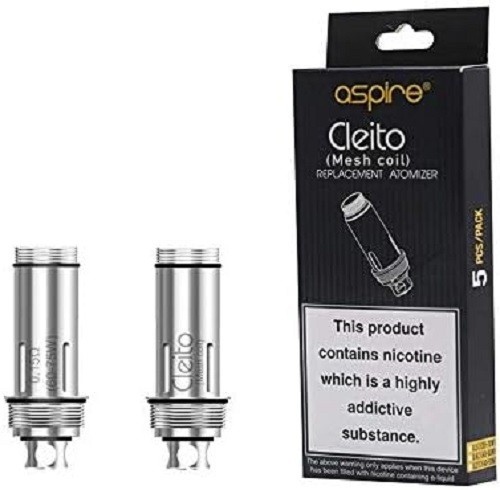 Aspire Cleito Mesh Coils 0.15Ohm - 5 Pack, No Nicotine - Bild 1 von 9