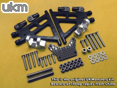 Tamiya Lunchbox CW-01 upgrade - UKMonsters Pro Independent front suspension kit