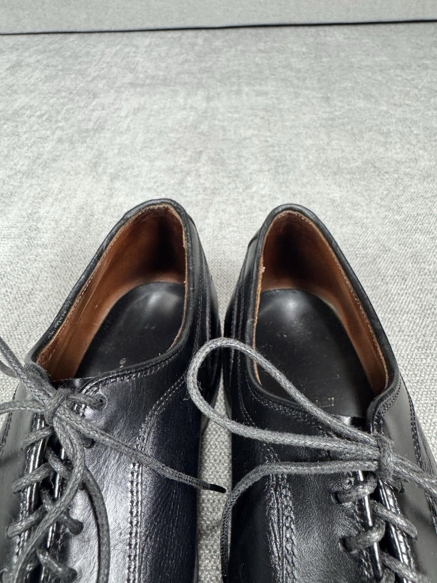 Allen Edmonds Winhall Oxford Men 13 Black 1518 Cap Toe Leather Dress Shoes Allen Edmonds Winhall 6418 Black Leather Cap Toe Oxford  main image 4