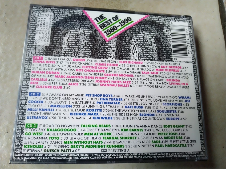 The Best Of 1980-1990- 3CD - Bild 2 von 2