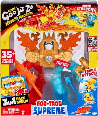 Heroes of Goo Jit Zu Goo-Tron Supreme Kombiniert The Power Of Blazagon, Pantaro