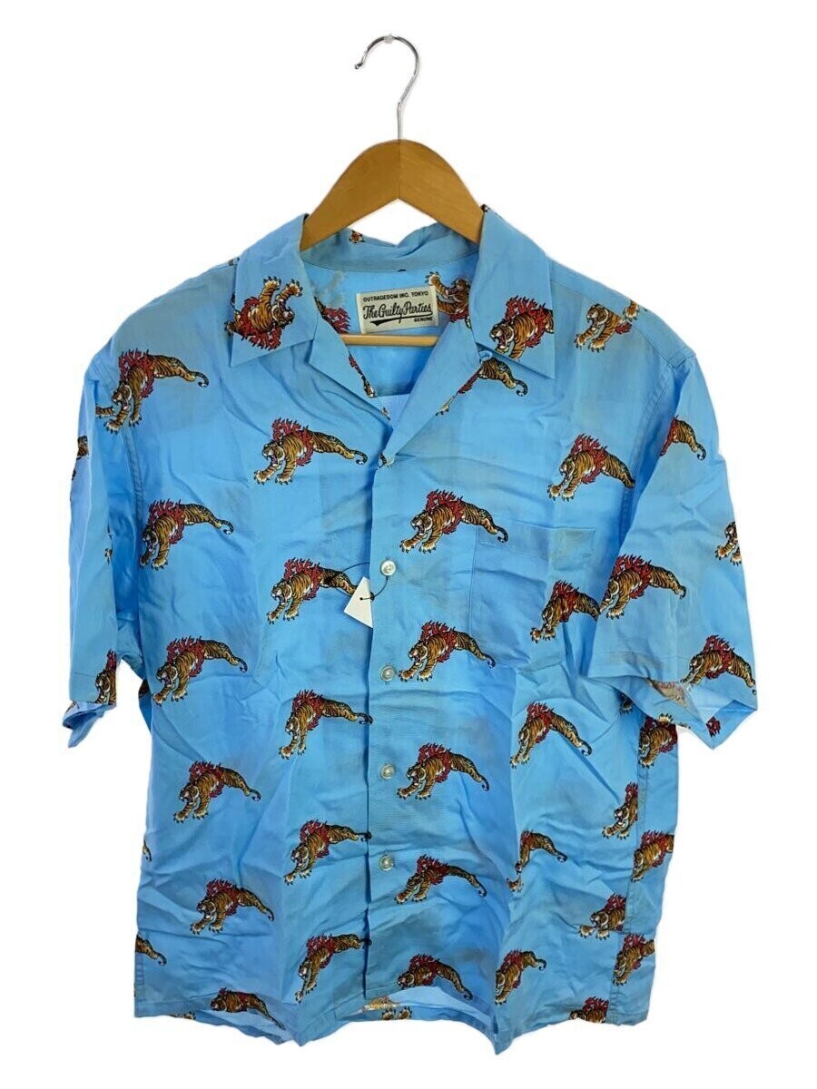 WACKO MARIA Tim Lehi S S Hawaiian Shirt Aloha Shirt S BLU All Over