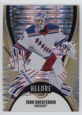 2025-26 Upper Deck Allure Gold Glitter Bomb /199 Igor Shesterkin #50 2fn