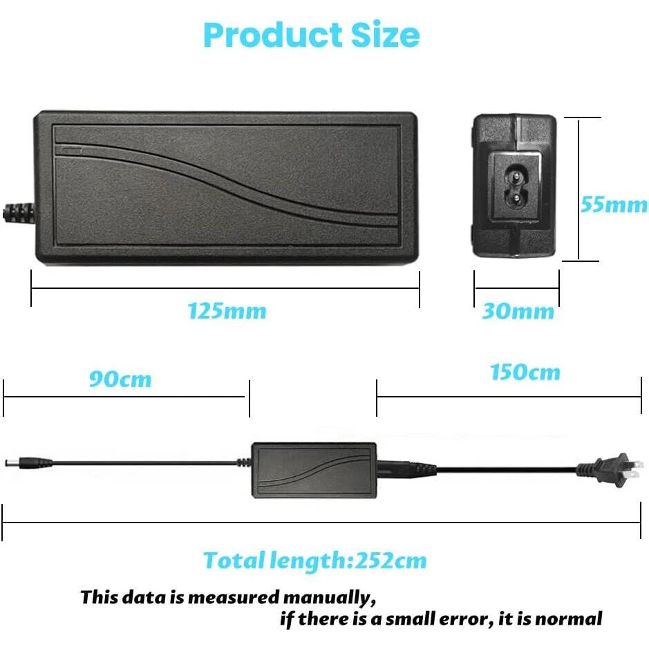 AC 100-240V to DC 12V 1A 2A 3A 5A 6A 8A Power Supply Adapter for LED Strip Light - Image 3 of 4