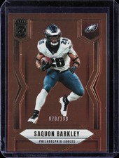2025 Donruss Elite #52 Saquon Barkley Orange #/199