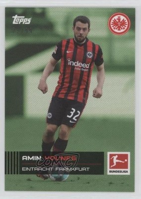 2021 Topps On Demand Bundesliga Stars of the Season Green /99 Amin Younes 2o7