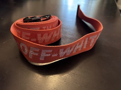 OFF-WHITE Industrial Belt Orange One Size 