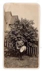 Drummer Boy Scout? Military? Snare Drum ~ Vintage WW1 Era Snapshot Photograph