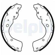 Delphi Bremsbackensatz hinten 2HJ609237A 1727211 2138025 AB312200BA 21265828
