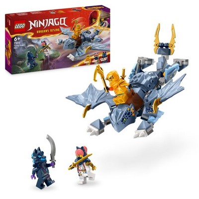 LEGO NINJAGO Riyu der Babydrache Drachen Spielzeug mit 3 Mini Figuren baubares