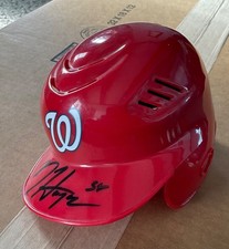 BRYCE HARPER AUTHENTIC SIGNED MINI-HELMET = WASHINGTON NATIONALS  HELMET