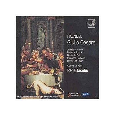 GEORGE FRIDERIC HANDEL RENE JACOBS CONCERTO KOLN - Handel - Giulio Cesare/jacobs