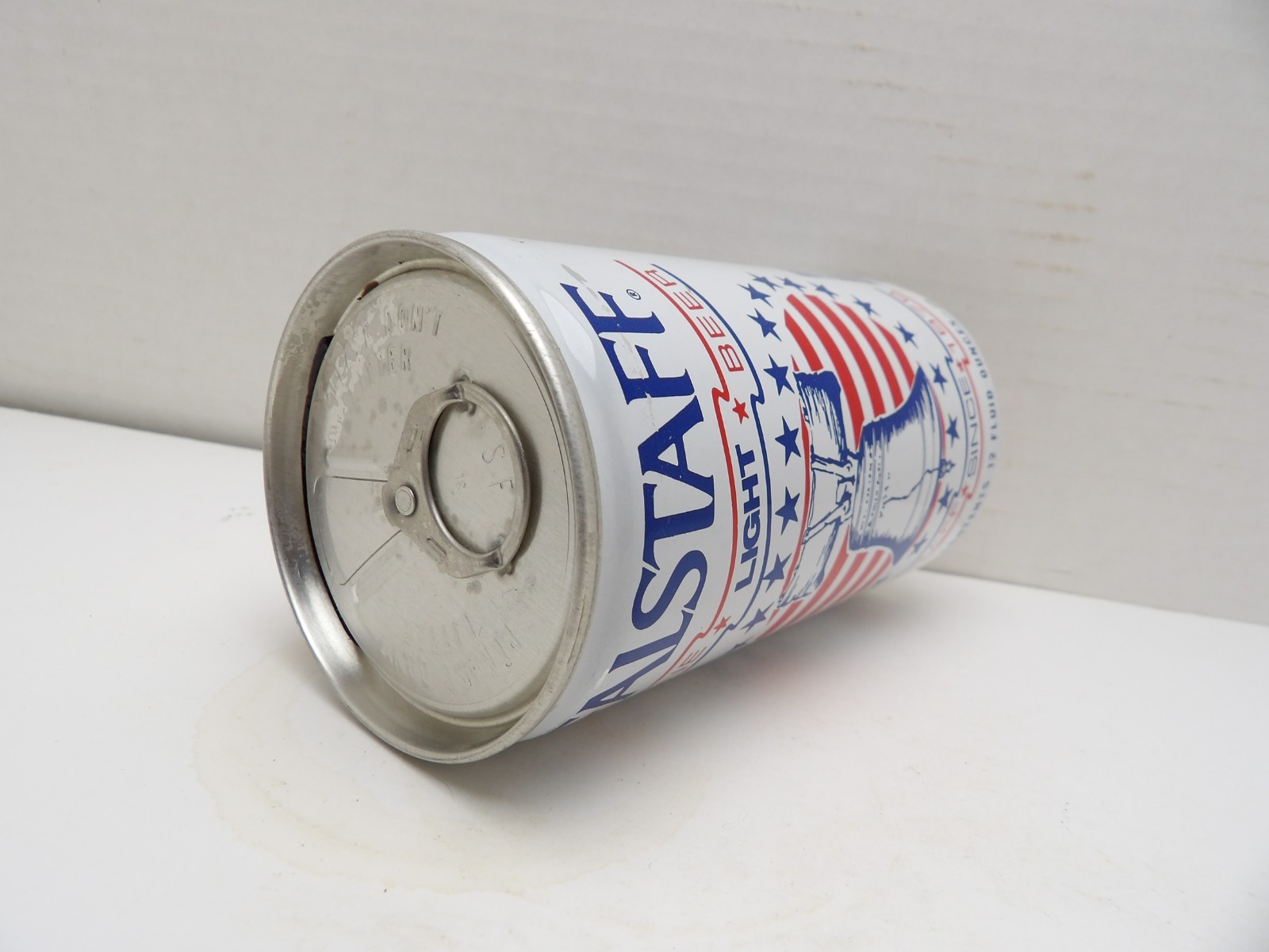 FALSTAFF LIGHT 6for 1.19 ALUMINUM PULL TAB BEER CAN #62-27 GENERAL SF., CA.