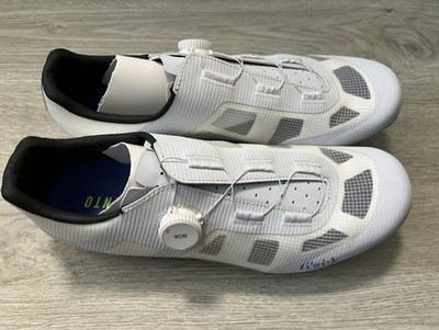 FIZIK VENTO PROXY WHITE CYCLING SHOES   MTB GRAVEL   BOA Li2 - SIZE 44