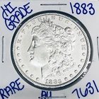 1883 MORGAN SILVER DOLLAR AUTHENTIC HI GRADE U.S. MINT COIN FREE SHIPPING 7631