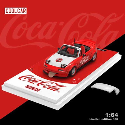 Cool Car 1:64 Mazda MX5 Coca Cola Livery (4 Versions)