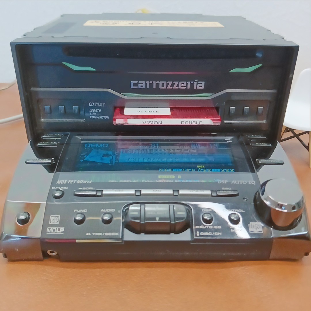 Pioneer Carrozzeria FH-P888MD 2DIN MD CD Player SFC DSP Car Audio