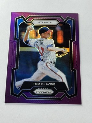 2024 Prizm Tom Glavine /99 Purple Prizm Braves SSP
