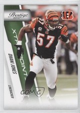 2010 Playoff Prestige Xtra Points Green 6/25 Dhani Jones #44 0f8