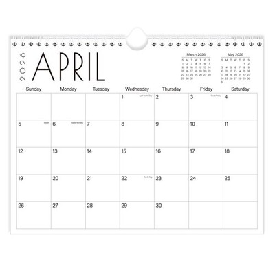 Calendar 20262027 15 Months Wall Calendar from April 2026 to June
