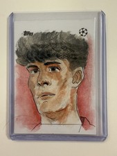 1 Of 1 Topps UCC Club Comp 2025/26 Sketch Card Of Quim Junyent Barca Rookie