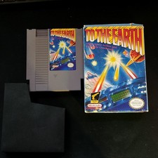 To The Earth NES Game + Case Tested