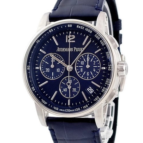Audemars Piguet Chronograph 26393BC.OO.A321CR.01 41mm Navy Dial #HDW710