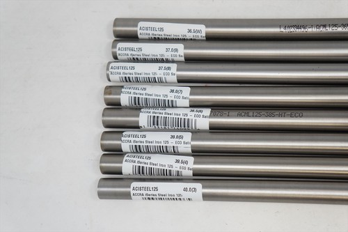 Nuevo conjunto de varillas de hierro Accra iSeries Steel 125i X-STIFF 36,5""-40"" 3-PW .355 sin cortar - Imagen 3 de 3