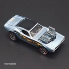 Vintage 1970 Mattel Hot Wheels Redline Rodger Dodger - Light Blue - Mint - Loose