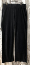 Columbia S Black Soft Micro Fleece Pull On Athletic Sweat Yoga Cozy Lounge Pants