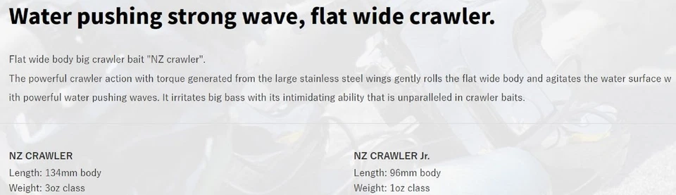 Señuelo flotante Deps NZ Crawler Jr 02 (4026) Foto 3 de 4