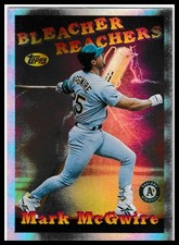 1997 Topps Mark McGwire Season's Best Oakland Athletics