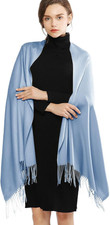 Women's Scarf Pashmina Shawls and Wraps for Evening Dress Bridesmaid Wedding Bri
