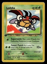 LEDYBA 63/111 COMMON NEO GENESIS POKEMON HEAVILY PLAYED