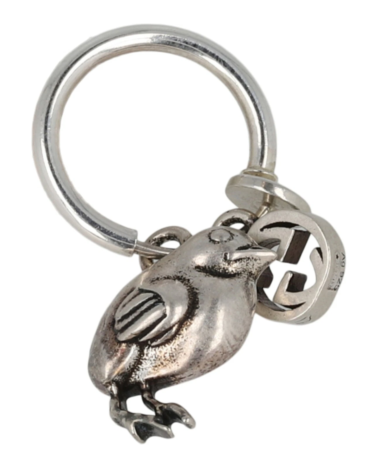 Boucles d'oreilles simples femme Gucci poussin
