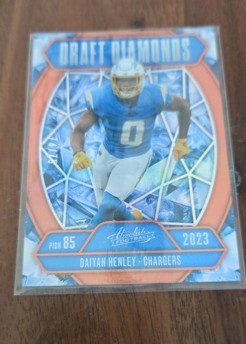 2025 Panini Absolute Daiyan Henley Spectrum Orange (RAW)