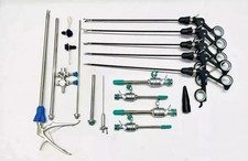 15Pcs Laparoscopic Surgery Instrument Set Stainless Steel Endoscopy Surgical Kit