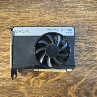 EVGA GeForce GT 740 02G-P4-3744-KR FTW 2GB PCI-E Dual DVI + Mini HDMI Video Card