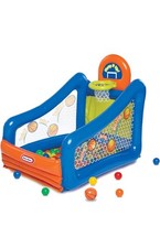 Little Tykes Hoop It Up Inflatable Play Center Basket Ball Hoop Kids Toy