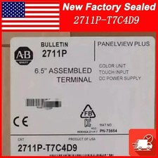 NEW Allen-Bradley 2711P-T7C4D9 SER A Panelview 700 Plus 6 W/ Module 2711PT7C4D9